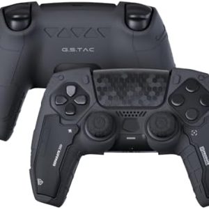 GeekShare G.S.TAC Tactical PS5 Controller Skin Set, Anti-Slip Silicone Protective Cover Skin Case for PS5 Wireless Controller with 2 Thumb Grip Caps and 2 Stickers - for Black Myth: Wukong
